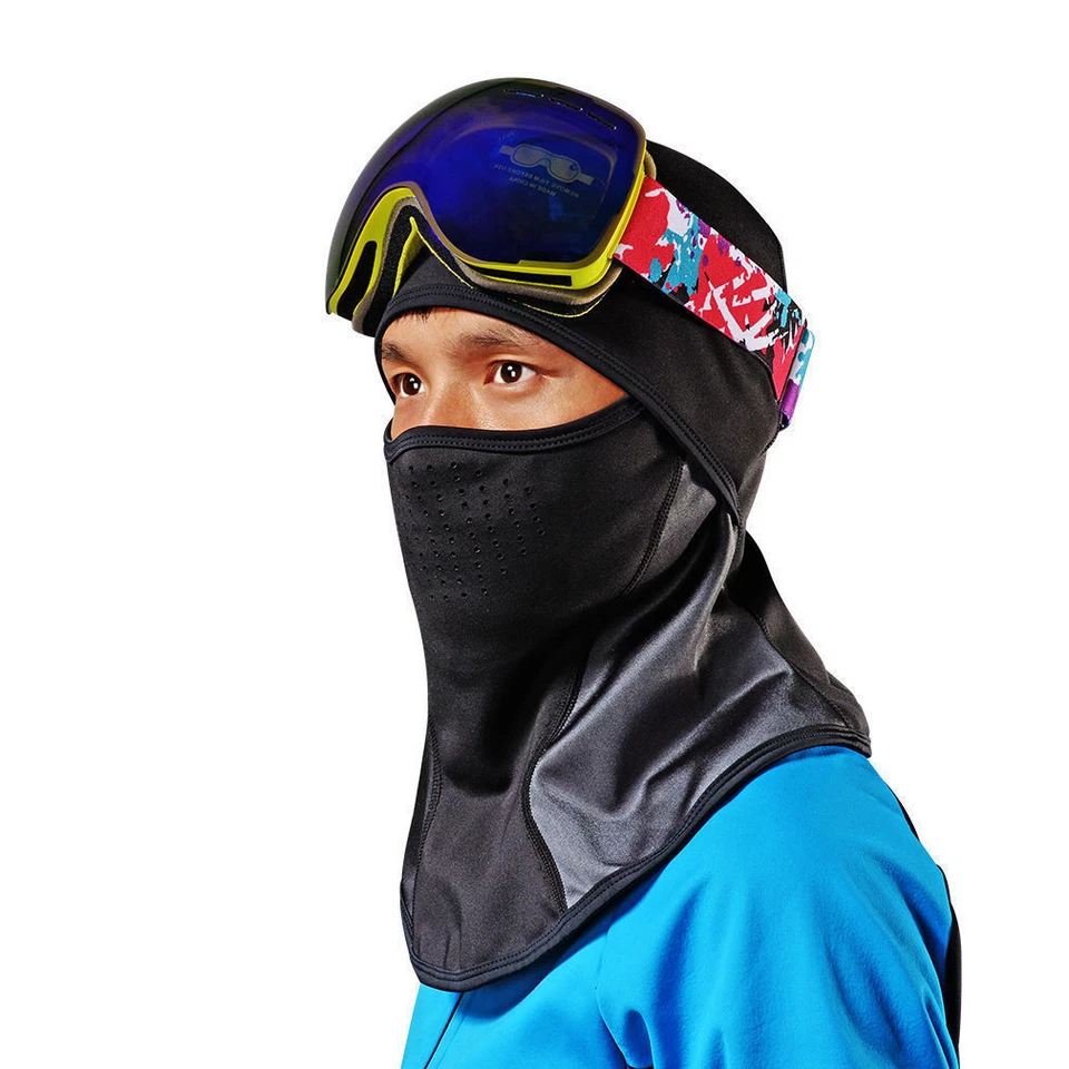 Sombrero antiniebla Rockbros pasamontañas Windstopper pañuelo gorra térmica al por mayor Foto 2 de 4
