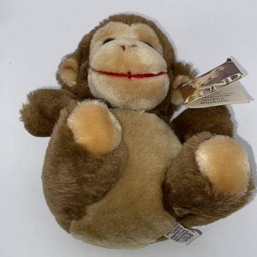 GUND VINTAGE 1981 GUNDY MONKEY COLLECTORS CLASSICS LIMITED EDITION RARE - Picture 4 of 8