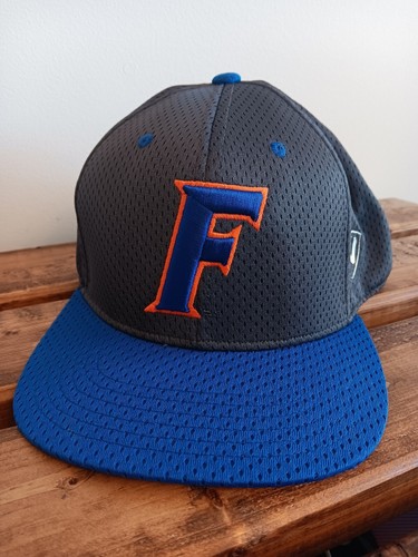 Florida Gators Hat Cap - 7 3/8 - Top Of The World - Blue Grey Gray - Memory Fit - Picture 2 of 7