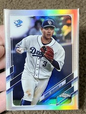 Shuhei Takahashi 2021 Topps Chrome NPB Refractor #19 Chunichi Dragons Japan 🇯🇵