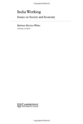 India Working: Essays on Society and Economy (Contemporary South