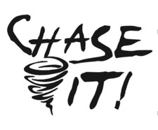 Vinyl Car Decal Sticker - Chase It Twisters Tornado Storm Chaser Truck Movie