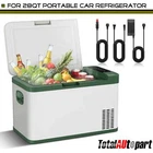 28QT/26.1L Portable Car Fridge Cooler Refrigerator Freezer Truck,Travel,Camping