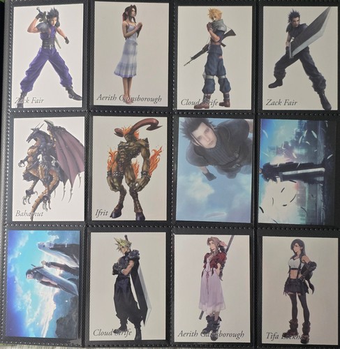 Final Fantasy VII Anniversary Art Museum Vol.2 204 Complete set Foil&Non - Picture 16 of 18