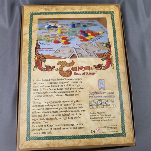 Board game Tara Seat of Kings Surprised Stare - Picture 2 of 11