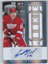 2011-12 Panini Certified - GUSTAV NYQUIST Autograph Jersey RC - Auto Rookie /299