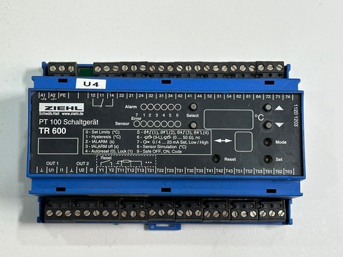 Relé de temperatura Ziehl TR 600, Pt 100 - Imagen 3 de 7