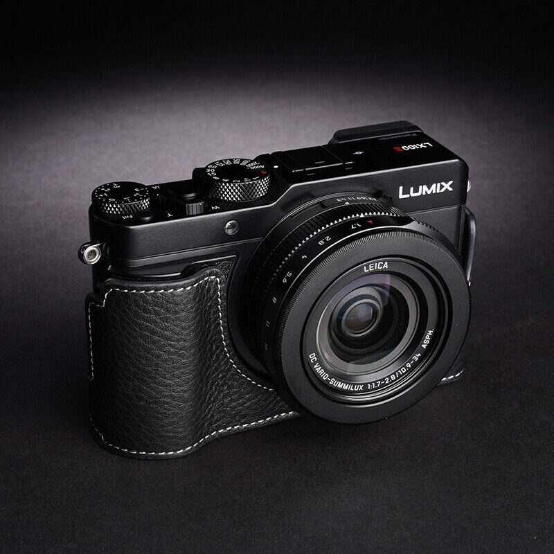 Panasonic LX100ii LX100M2 Leather Half Case Camera Retro Cover TP Handmade  New