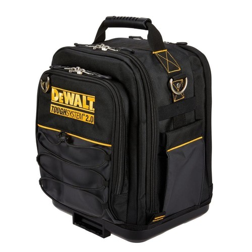 Dewalt Tool Bag 25-Pocket Compact Waterproof Base Dirt Repellent Stackable Black - Picture 3 of 12
