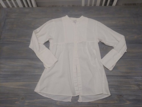 Scarlett Begonia Mens Shirt Traditional Ecuador Fine South American Import Large - Picture 8 of 12