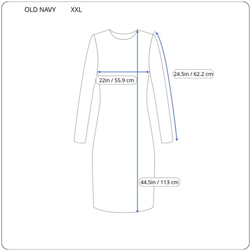 Old Navy Maternity Womens Dress XXL 2XL Plus Long Sleeve Pullover Brown Gathered - Picture 2 of 11