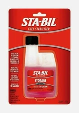 STA-BIL Gasoline Fuel Stabilizer STORAGE 4 oz. For Ethanol Blended Cleans 22204