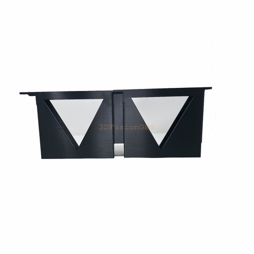 Support en rack 2U imprimé en 3D pour Mac Mini M4/M4 Pro - PETG, flux d'air optimisé, avant - Photo 5/7