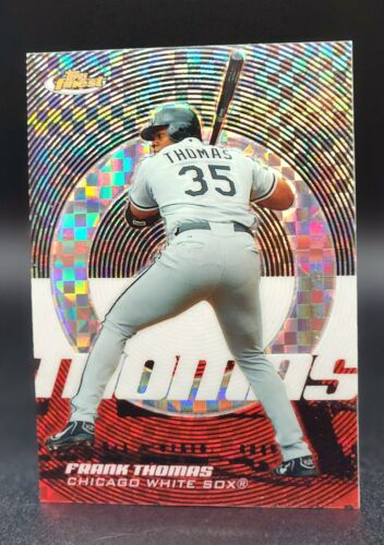 2005 Topps Finest 36 Xfractor Frank Thomas /250 Clean Subs Dead Centered Sharp - Picture 1 of 2