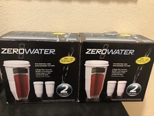 3x 2-pack Zero Water 5-Stage Replacement Water Filters 1 OPENED 6 Filters ZR-017