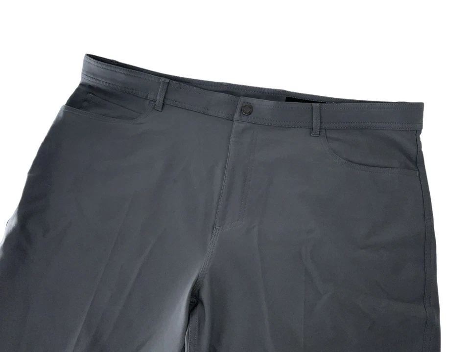 Pantalones cortos de golf Dunning para hombre talla 38 Gris Poliéster Elástico Rendimiento YGI Q5-161 Foto 3 de 4