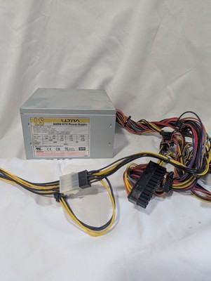 ULTRA ULT-LS600 600W ATX Power Supply