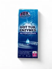 NEW 10X Hot Tub Enzymes Spa Maintenence 2 Fl. Oz.