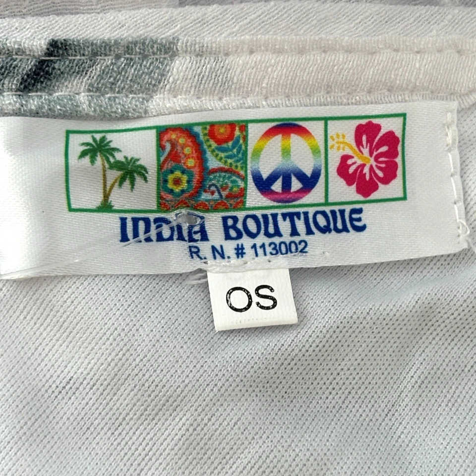 Vestido tropical Gausy para mujer talla única tortuga marina asimétrico playa costera Foto 3 de 4