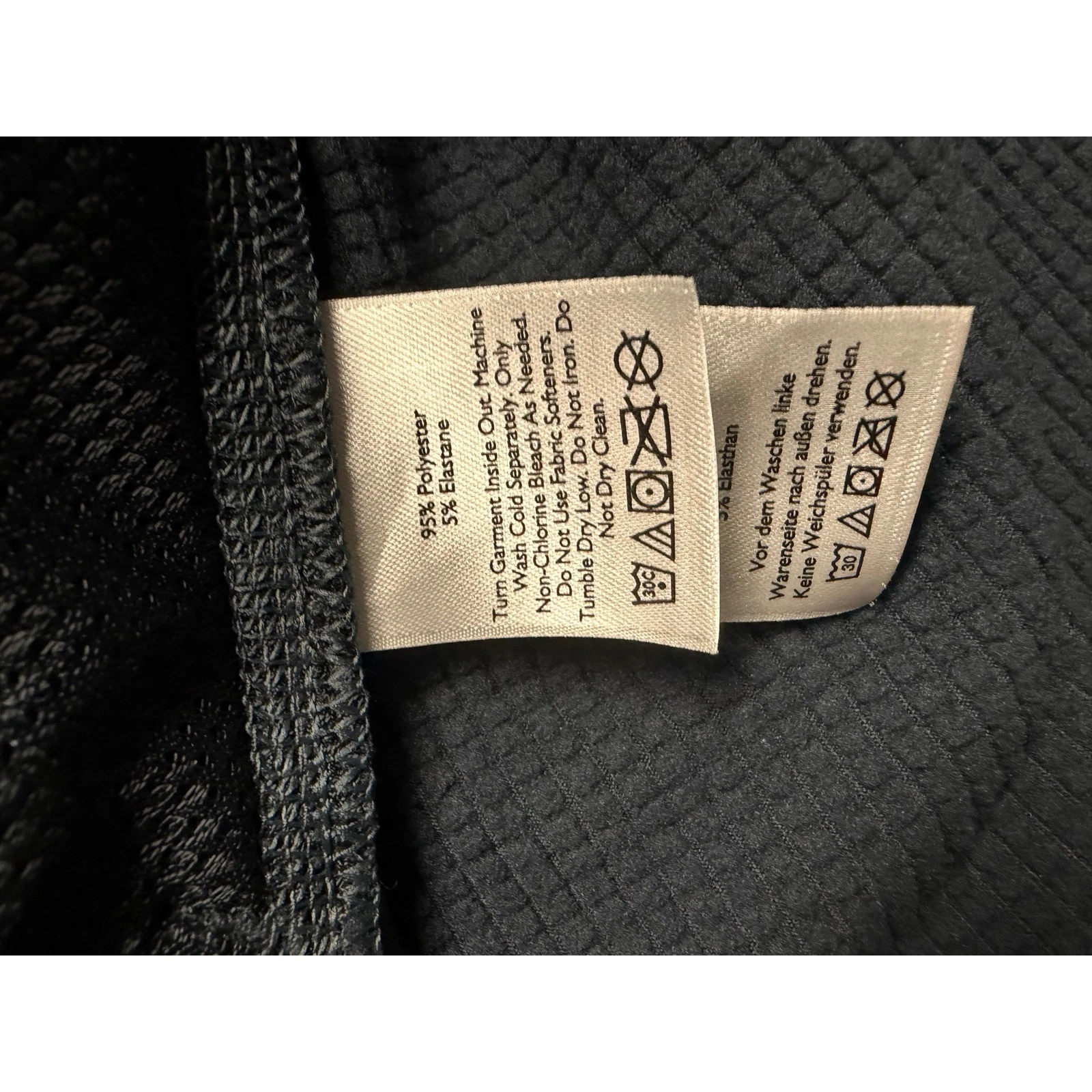 Eddie Bauer First Ascent FreeHeat Grid Fleece Jacket Mens Large Gray Full Zip - product detail image 8