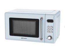 0.7 Cu Ft, 700W Thunderbird Blue Retro Countertop Microwave Oven, MWR7020BL