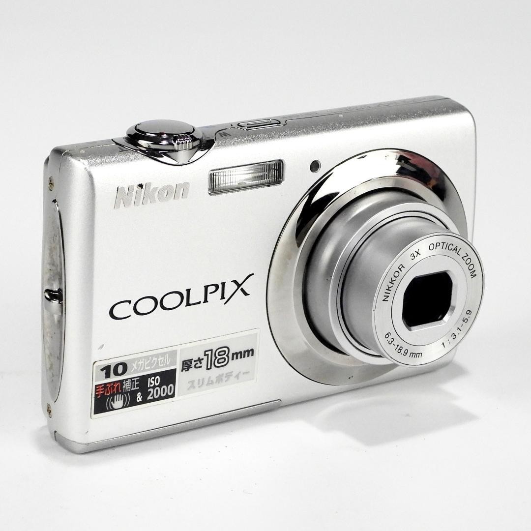 Nikon Coolpix S220 Digital Camera Used Tested Compact 10MP