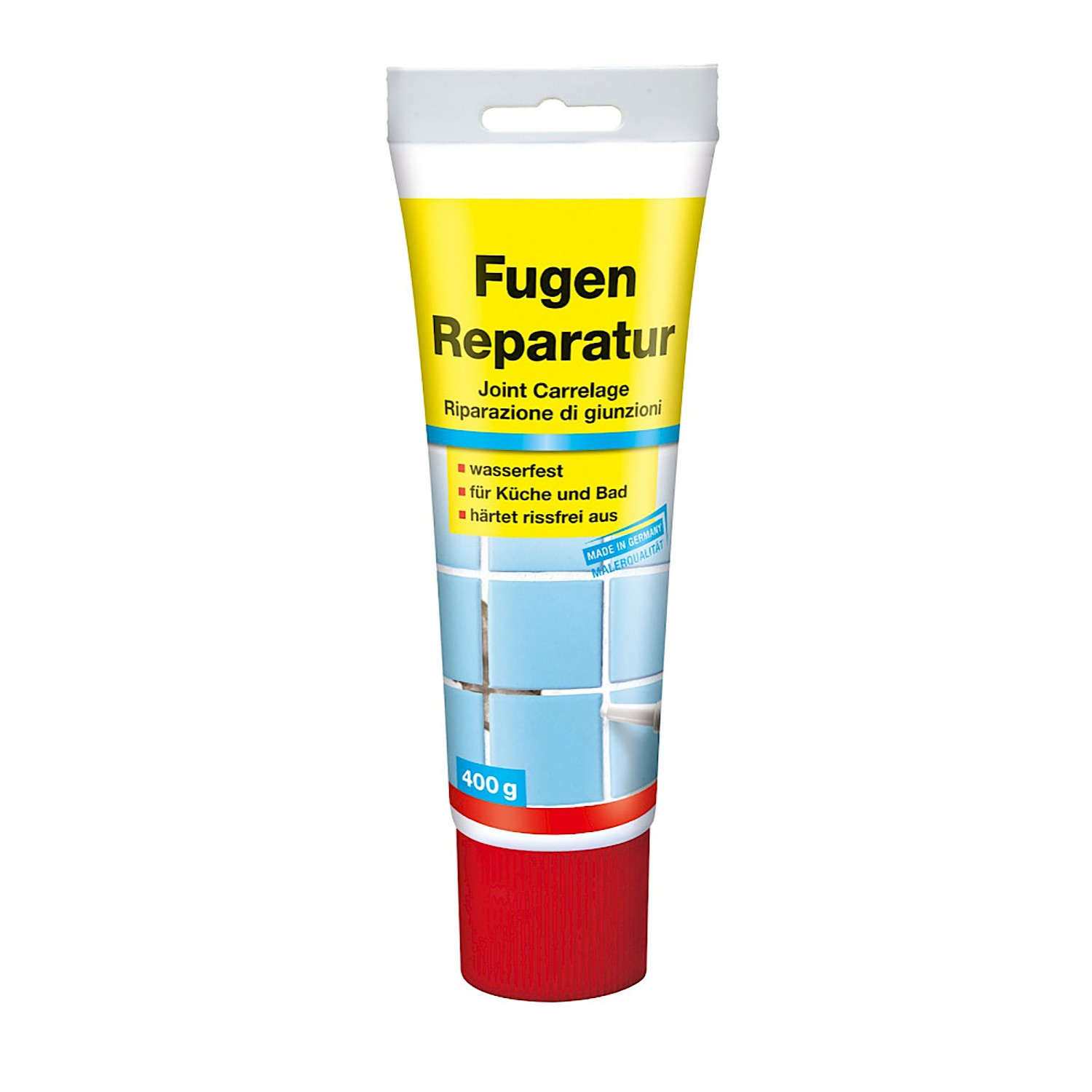 Decotric Fugen-Reparatur Fugenmasse Fugenfüller Fugmaterial weiß 400 g