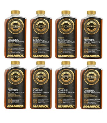 8x1l Diesel-Zusatz MANNOL Diesel Ester Additive MN9930 Kraftstoffzusatz 1000ml