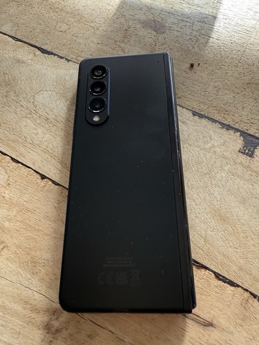 Samsung Galaxy Z Fold 3 - 256 Go Black - Really Good Condition - Imagen 4 de 10