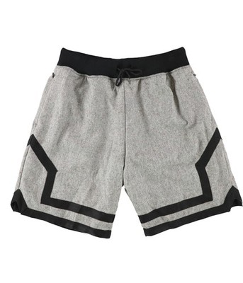 Mitchell & Ness Mens Lavish Sport Athletic Workout Shorts, Grey, Large
