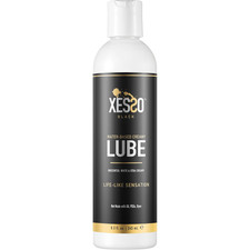 XESSO Unscented Creamy Lube 8.3oz Water-Based Hypoallergenic Gel