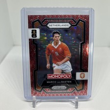 Marco Van Basten 2026 Prizm Monopoly World Cup Question Mark Bookend 25/25