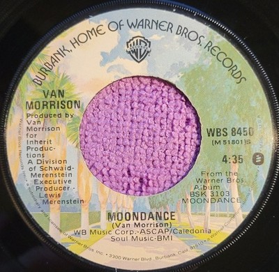 Van Morrison ''Moondance / Cold Wind In August'' VG+