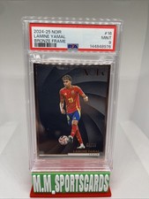 2024-25 Panini Noir Lamine Yamal Set Vertical Bronze Frame #/25 Spain
