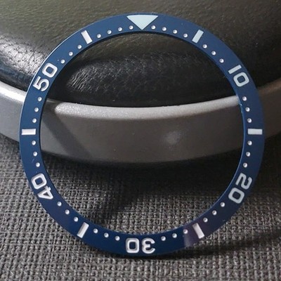 SEIKO Bezel Insert SKX007 / MM300 Blue Ceramic Sloped BGW9