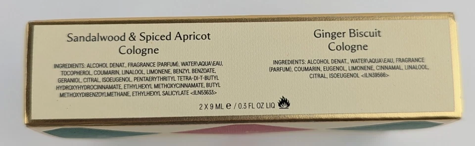 Jo Malone Festive Duo: Ginger Biscuit + Sandalwood & Spiced Apricot Mini Cologne - Image 2 of 2