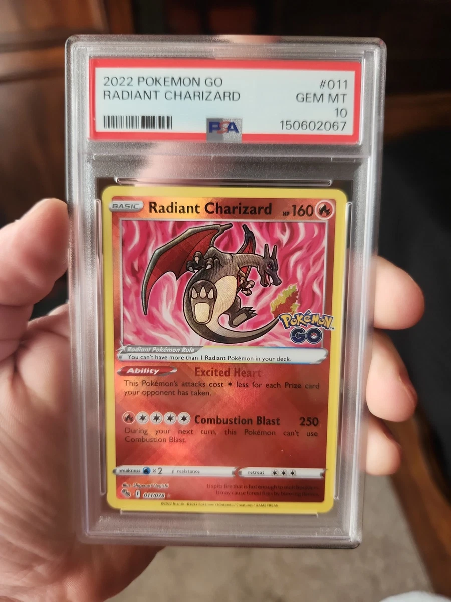 Radiant Charizard 011/078 Pokémon GO for sale | eBay