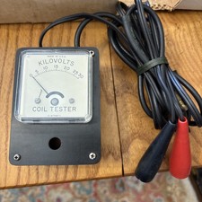 Vintage Allstate Coil And Ignition Tester Kilovolt Tester Instrument With Box