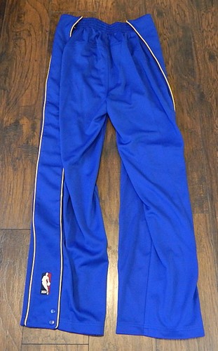 Pantalones de calentamiento grandes altos San Francisco Warriors NBA Reebok Hardwood Classics - Imagen 2 de 4
