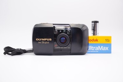 Olympus μ Mju I Infinity Stylus 35mm Point & Shoot Film Camera +Film [Tested]