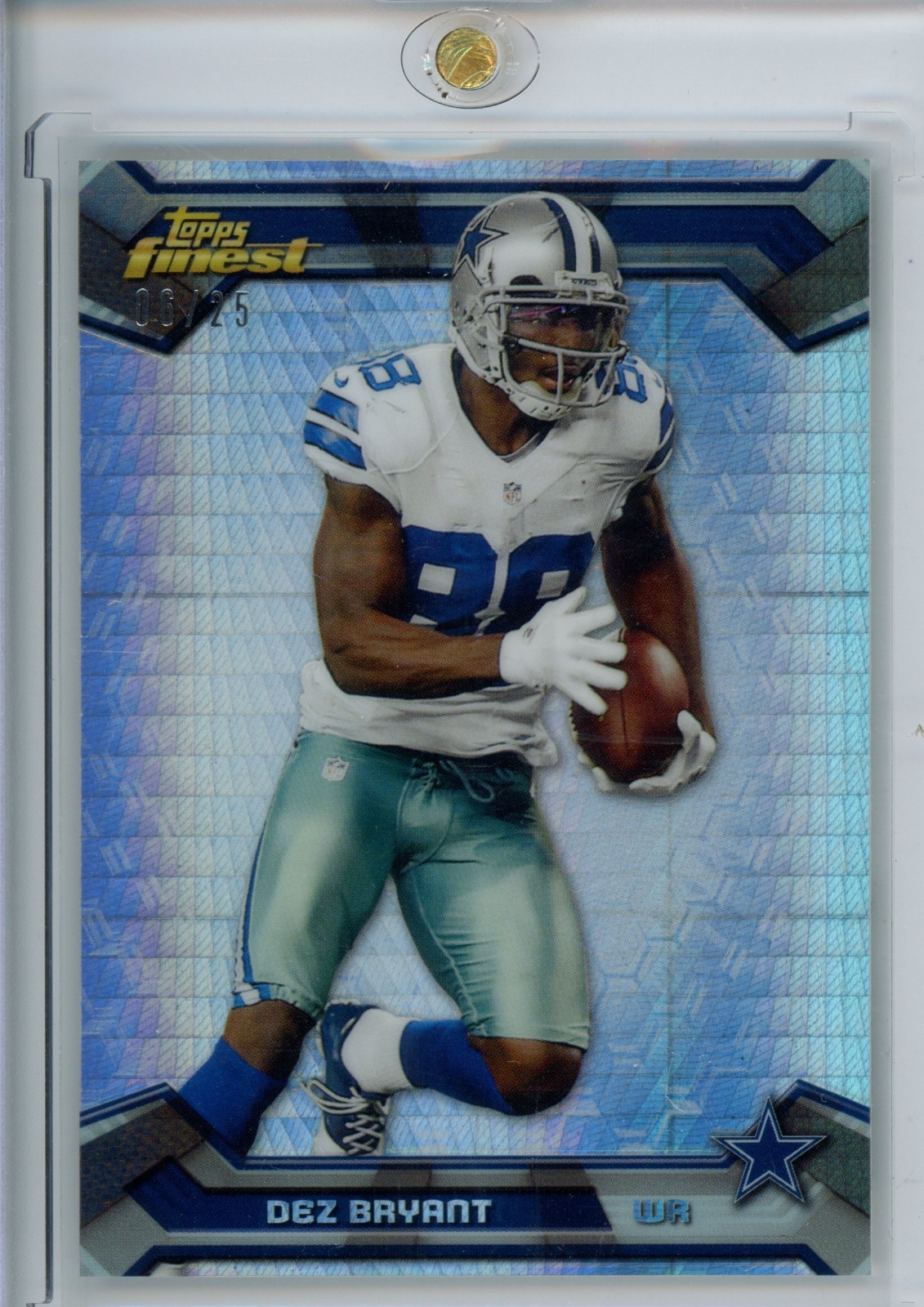 2013 Topps Finest DEZ BRYANT Prism Refractor /25 *Cowboys