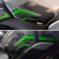 Aufkleber 3D Kompatibel Mit Kawasaki Versys 650 2017-2021 Tankkrone GrüN
