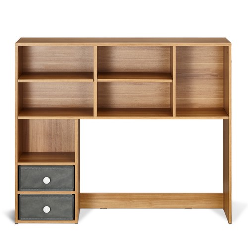 Desktop Bookshelf Wood Desktop Storage Organizer 3-Tier for Office & Home - Picture 9 of 12