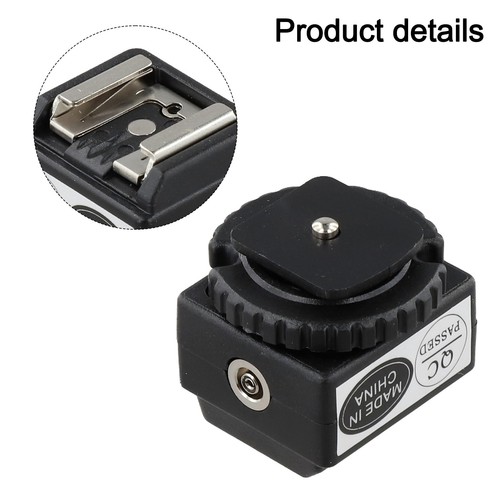 Hot Shoe Converter Photographers Metal+Plastic 29*26 *30mm 1.14*1.02*1.18 inch - Picture 8 of 17
