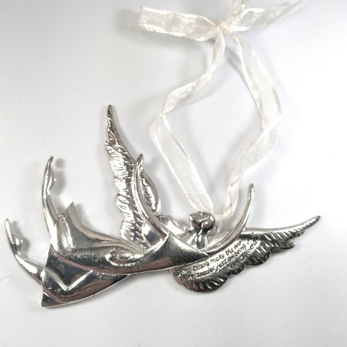 Gelassenheit Zinn Engel Jahreszeiten der Kanone fällt Engel mit Kelly A Rothaus Zitat - Bild 2 von 9