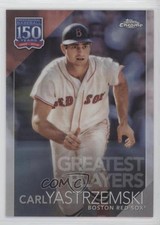 2019 Topps Chrome Update Greatest Players Carl Yastrzemski #150C-5 HOF 02v3