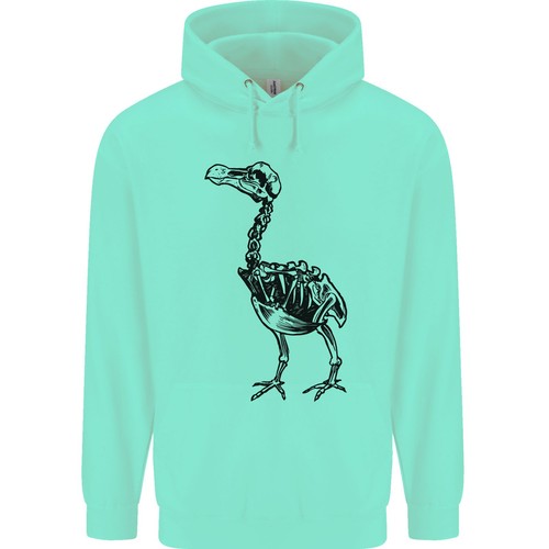 A Dodo Skeleton Childrens Kids Hoodie - Picture 12 of 29
