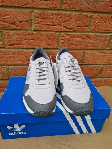 Scarpe da ginnastica ADIDAS SPIRIT dei GIOCHI uk 8 grigio EF5718