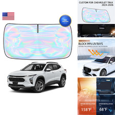 Asheshade For Chevrolet Trax 2024-2025 2026 Windshield Sun Shade - Custom Fit