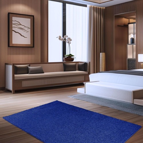 Galaxy Way Pet Friendly Area Rugs Neon Blue - 2' Square, Indoor, Stain & Fade... - Picture 3 of 9
